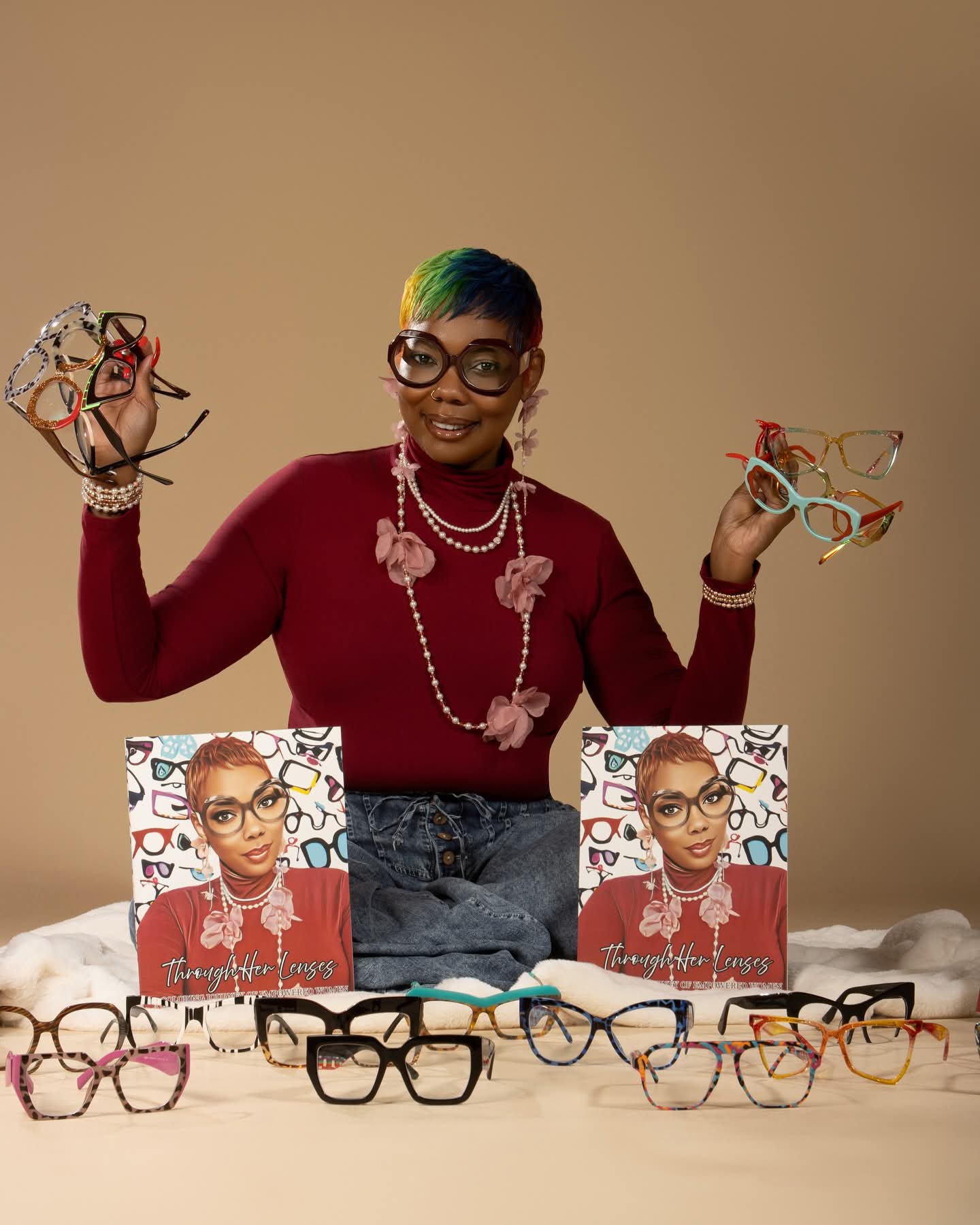 THROUGH HER LENSES: COLORING BOOK