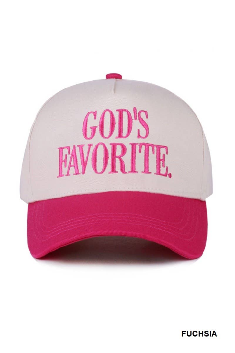 God's Favorite Two Tone Canvas Cotton  1(ONE SIZE)