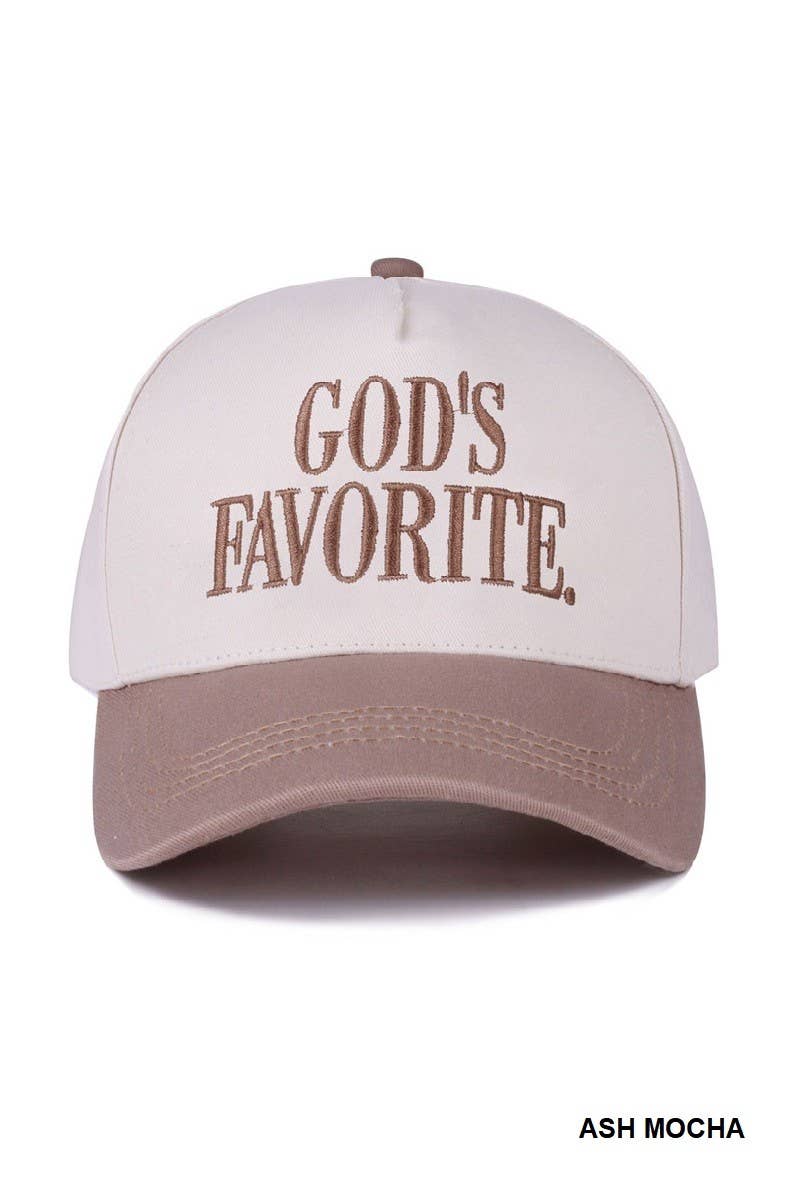 God's Favorite Two Tone Canvas Cotton  1(ONE SIZE)