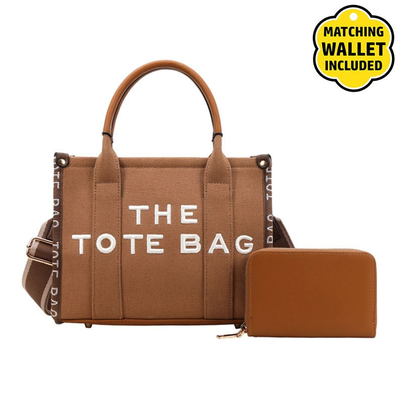 Fashion Canvas Tote bag set