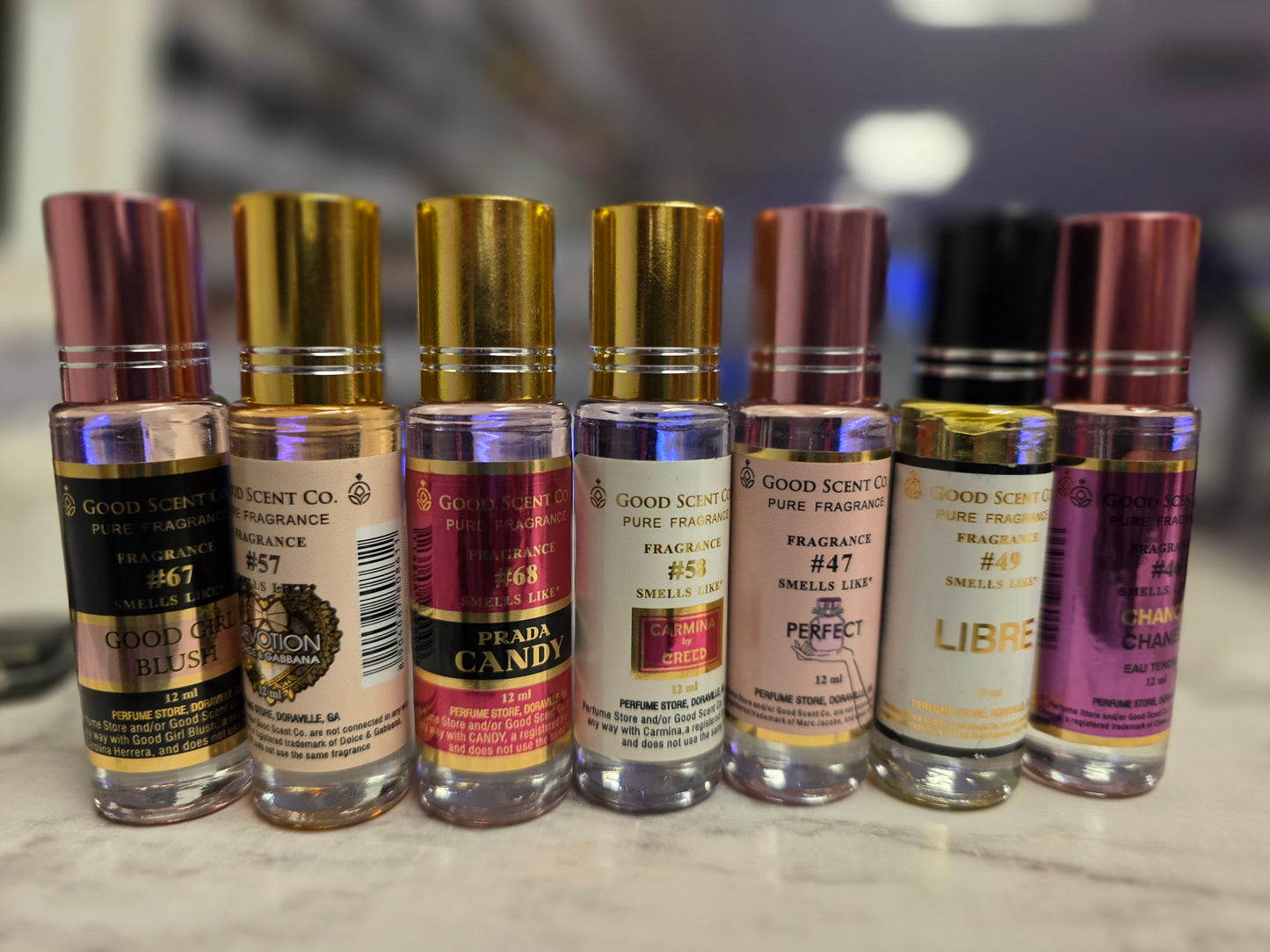 Roll On Perfume Body Oils