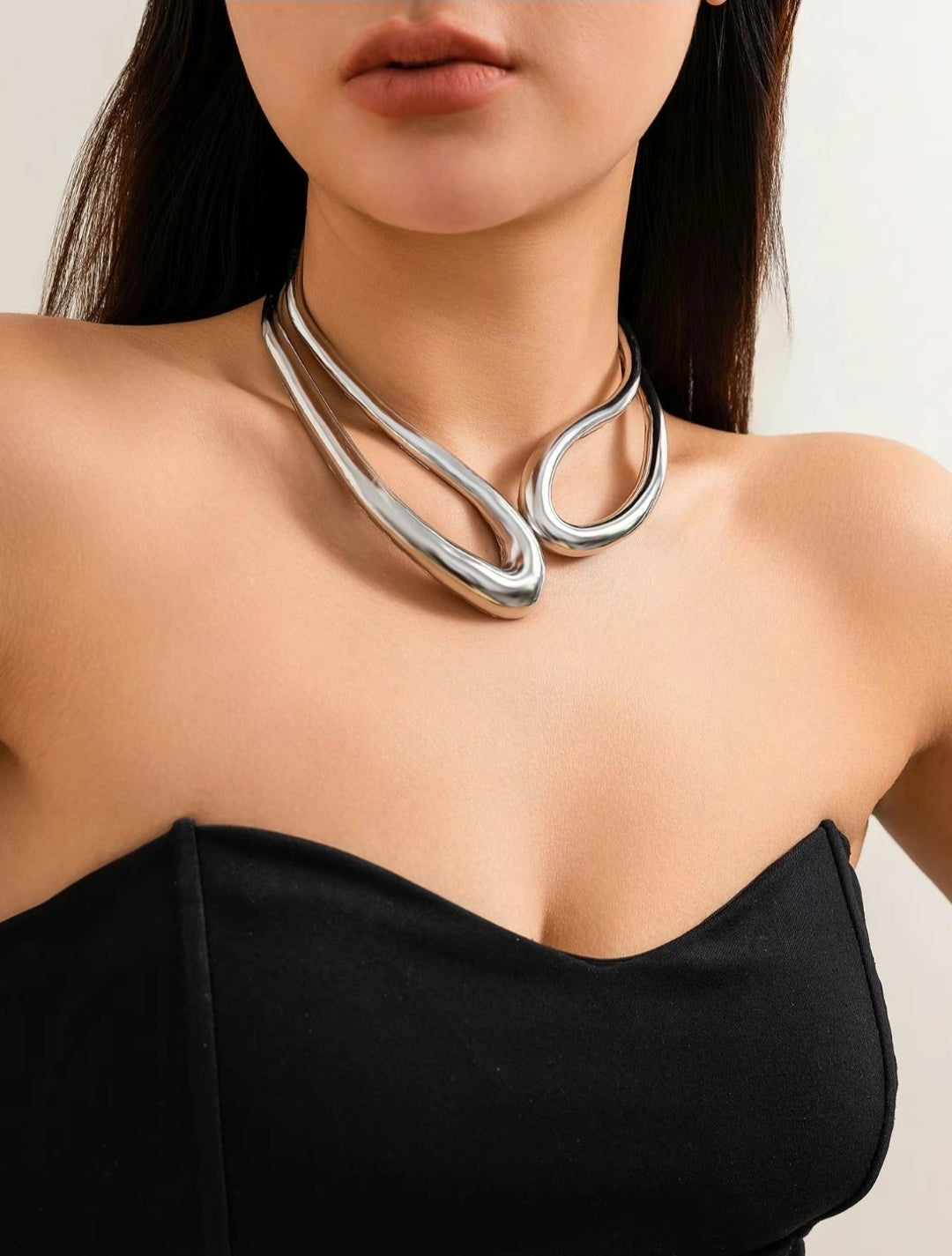 Women's Punk Style Chunky Necklace