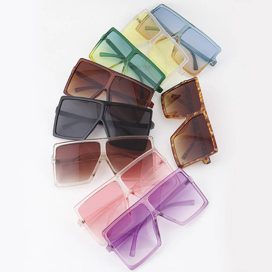 Oversized Block Sunglasses