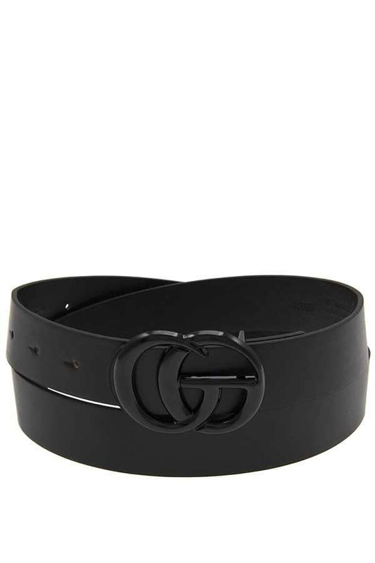 FASHION FAUX LEATHER BELT